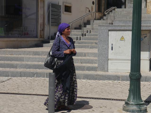 Moroccan national dress in the Algarve Portugal