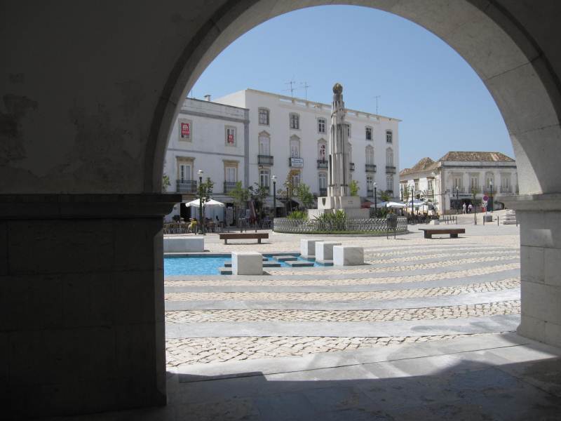 Tavira Main  square.east-west-algarve