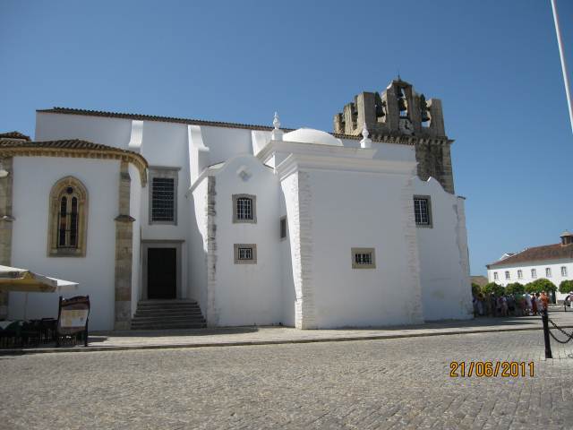FARO OLD TOWN SHOWING FARO CATHEDRAL