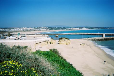 Portugal holiday beach Algarve town of Lagos