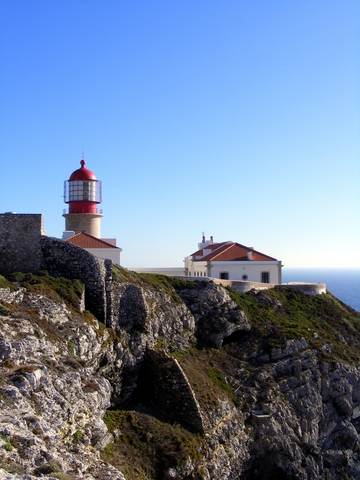 CAPE ST VINCENT LIGHTHOUSE SAGRES ALGARVE PORTUGAL