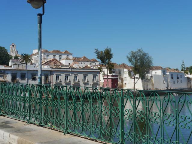 Tavira Roman Bridge Ancient Paving stones.