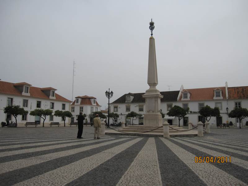 East Algarve Vila Real Santo Antonio.The public square.