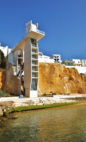 ALGARVE BEACH ELAVATOR AT ALBUFEIRA